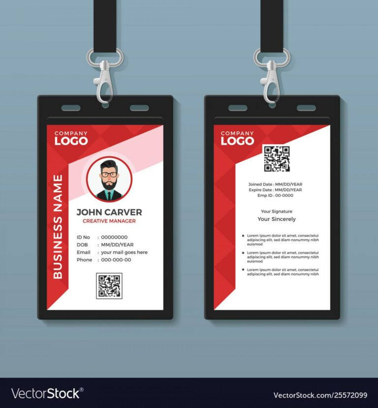 005 Id Card Template Photoshop Stirring Ideas Pvc Size Psd Within ...