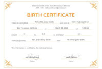 005 Official Birth Certificateplate Or Full Uk With Texas Inside Free Editable Birth Certificate Template