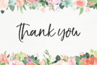 10 Free Printable Thank You Cards You Can'T Miss The For 11+ Powerpoint Thank You Card Template