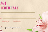 10+ Massage Gift Certificate Example Psd Design | Mous Syusa Within Best Massage Gift Certificate Template Free Printable