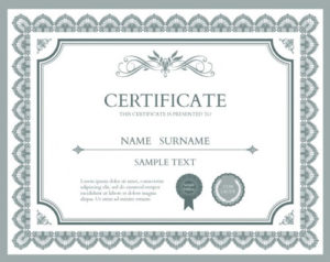 10 Sets Of Free Certificate Design Templates | Designfreebies For Indesign Certificate Template