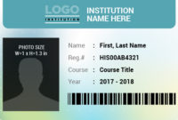 10 Student Id Badge Templates In Editable & Printable Format Within High School Id Card Template