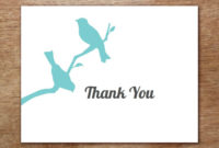 10+ Thank You Card Templates | Word, Excel & Pdf Templates With Thank You Card Template Word