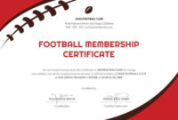 11+ Football Certificate Templates Free Word, Pdf Throughout Professional Football Certificate Template
