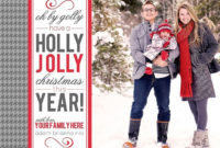 11 Templates For Creating Your Own Christmas Cards Regarding Quality Free Holiday Photo Card Templates