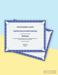12+ Free Participation Certificate Templates Word (Doc Pertaining To Certificate Of Participation Template Doc