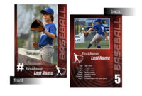 14 Baseball Card Psd Template Images Photoshop Templates Within 11+ Baseball Card Template Psd