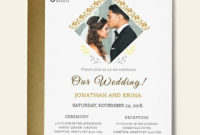 14+ Best Wedding Invitation Templates Illustrator, Pages With Regard To Professional Church Wedding Invitation Card Template