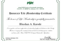 14+ Honorary Life Certificate Templates Pdf, Docx | Free Throughout Printable Life Membership Certificate Templates