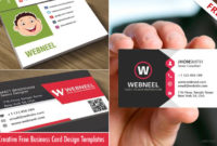 15 Creative And Simple Business Card Design Templates Free Pertaining To 11+ Unique Business Card Templates Free