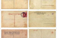 15+ Old Postcard Templates – Free Sample, Example, Format Inside Post Cards Template