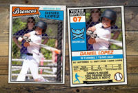 16+ Baseball Card Templates Psd, Ai, Eps | Free & Premium For 11+ Baseball Card Template Psd