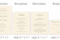 17 Format Wedding Invitation Template Size Now With Wedding Within 11+ Wedding Card Size Template