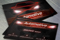 18+ Automotive Business Card Free Psd, Eps, Illustrator Regarding Automotive Business Card Templates