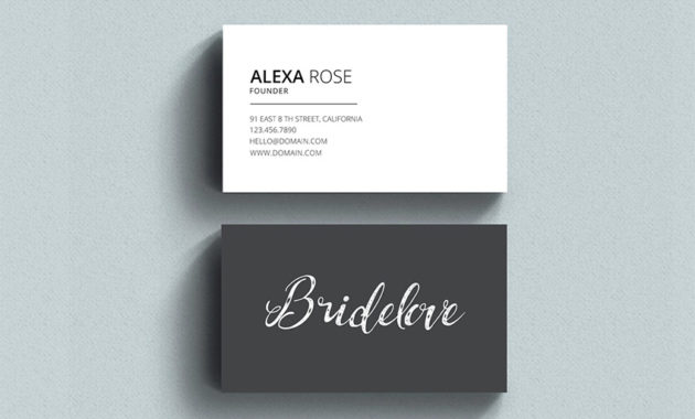 20 Best Business Card Design Templates (Free + Pro Downloads) Throughout Quality Buisness Card Templates