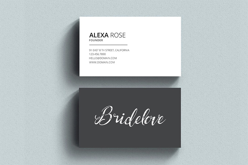 20 Best Business Card Design Templates (Free + Pro Downloads) Within Advertising Cards Templates