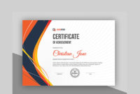 20 Most Creative Certificate Design Templates (Modern Styles Throughout 11+ Design A Certificate Template