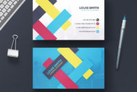 20 Professional Business Card Design Templates For Free In Advertising Cards Templates