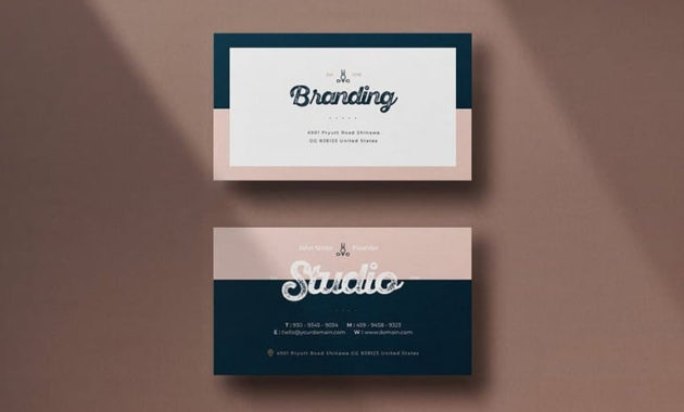 25+ Best Modern Business Card Templates 2021 (Word + Psd With Quality Buisness Card Templates