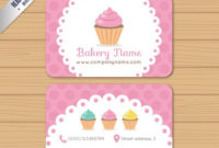 25 Free Pink Business Card Templates For Download Intended For Cake Business Cards Templates Free