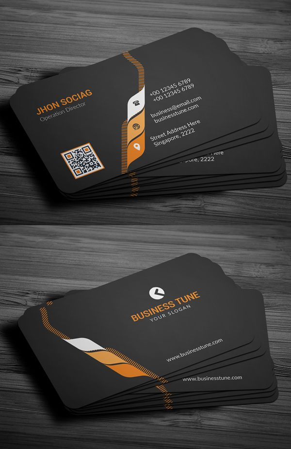 27 New Professional Business Card Psd Templates With Professional Professional Name Card Template