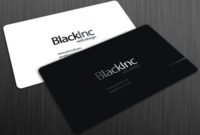 28 Best Free Black And White Psd Business Card Templates Throughout Quality Black And White Business Cards Templates Free