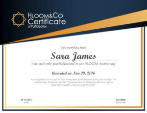 3 Free Certificates Of Participation Templates | Hloom With Professional Certificate Of Participation In Workshop Template