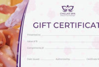 3+ Massage Gift Certificate Template Doc, Pdf | Free Pertaining To Professional Massage Gift Certificate Template Free Download