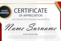30+ Certificate Of Appreciation Templates Word, Pdf, Psd Intended For Printable Thanks Certificate Template