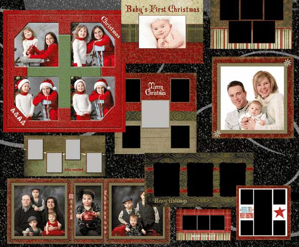 30 Free Psd Christmas Card Templates Designmaz For Free Christmas Card Templates For Photoshop
