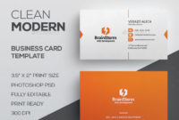 30+ Free Psd Multipurpose Business Cards Templates For Regarding Printable Photoshop Business Card Template With Bleed