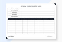 30+ Free Report Card Templates Pdf | Word (Doc) | Excel With Professional High School Student Report Card Template