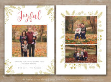 30 Holiday Card Templates For Photographers To Use This Year Intended For Free Photoshop Christmas Card Templates For Photographers