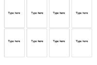 30 Simple Index / Flash Card Templates [Free] Templatearchive Throughout Professional Queue Cards Template