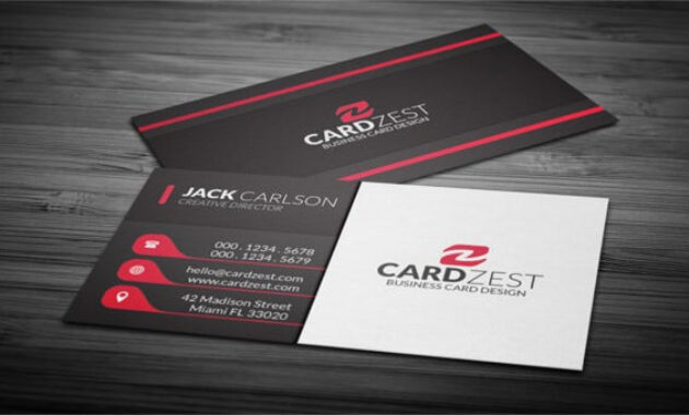 32+ Free Business Card Templates Ai, Pages, Word | Free Inside Free 2 Sided Business Card Template Word