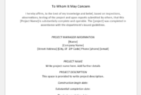 4 Certificate Templates For Completion Of A Project | Word In 11+ Certificate Template For Project Completion
