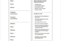 4+ Medication Card Templates Doc, Pdf | Free &amp;amp; Premium Within Pharmacology Drug Card Template