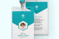 43+ Free Id Card Templates Word (Doc) | Psd | Indesign For Printable Portrait Id Card Template