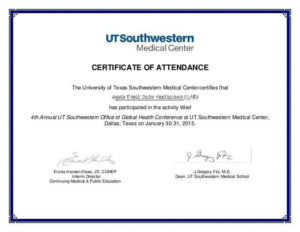 5+ Certificate Of Attendance Templates Word Excel Intended For Quality Conference Certificate Of Attendance Template