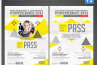 5+ Identity Card Template Psd, Word For Business, Corporate Intended For Professional Conference Id Card Template