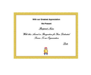 50 Free Certificate Of Recognition Templates Printable Inside 11+ Printable Certificate Of Recognition Templates Free