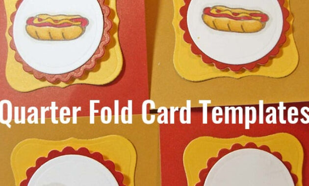 6+ Quarter Fold Card Templates Psd, Doc | Free &amp; Premium In Quarter Fold Greeting Card Template