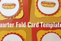 6+ Quarter Fold Card Templates Psd, Doc | Free & Premium Intended For Quarter Fold Birthday Card Template
