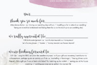 7 Thank You Card Wording Ideas + A Template To Make Writing Regarding Printable Template For Wedding Thank You Cards