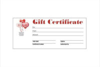 8+ Homemade Gift Certificate Templates Doc, Pdf | Free With Regard To Homemade Gift Certificate Template