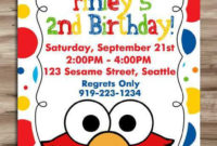 81 How To Create Elmo Birthday Invitation Template Maker In 11+ Elmo Birthday Card Template