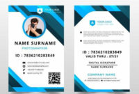 82 Customize Our Free Id Card Template Vector Free Download In Free Template For Id Card Free Download