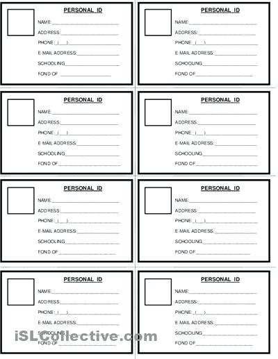83 How To Create Spy Id Card Template Photo For Spy Id Card With Spy Id Card Template