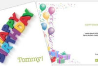 88 Customize Birthday Card Templates Publisher For Free For In Best Birthday Card Publisher Template