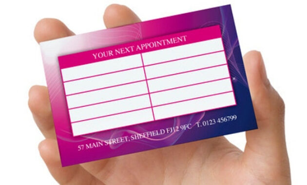 9+ Appointment Card Templates Free Psd, Ai, Eps Format Within Printable Medical Appointment Card Template Free
